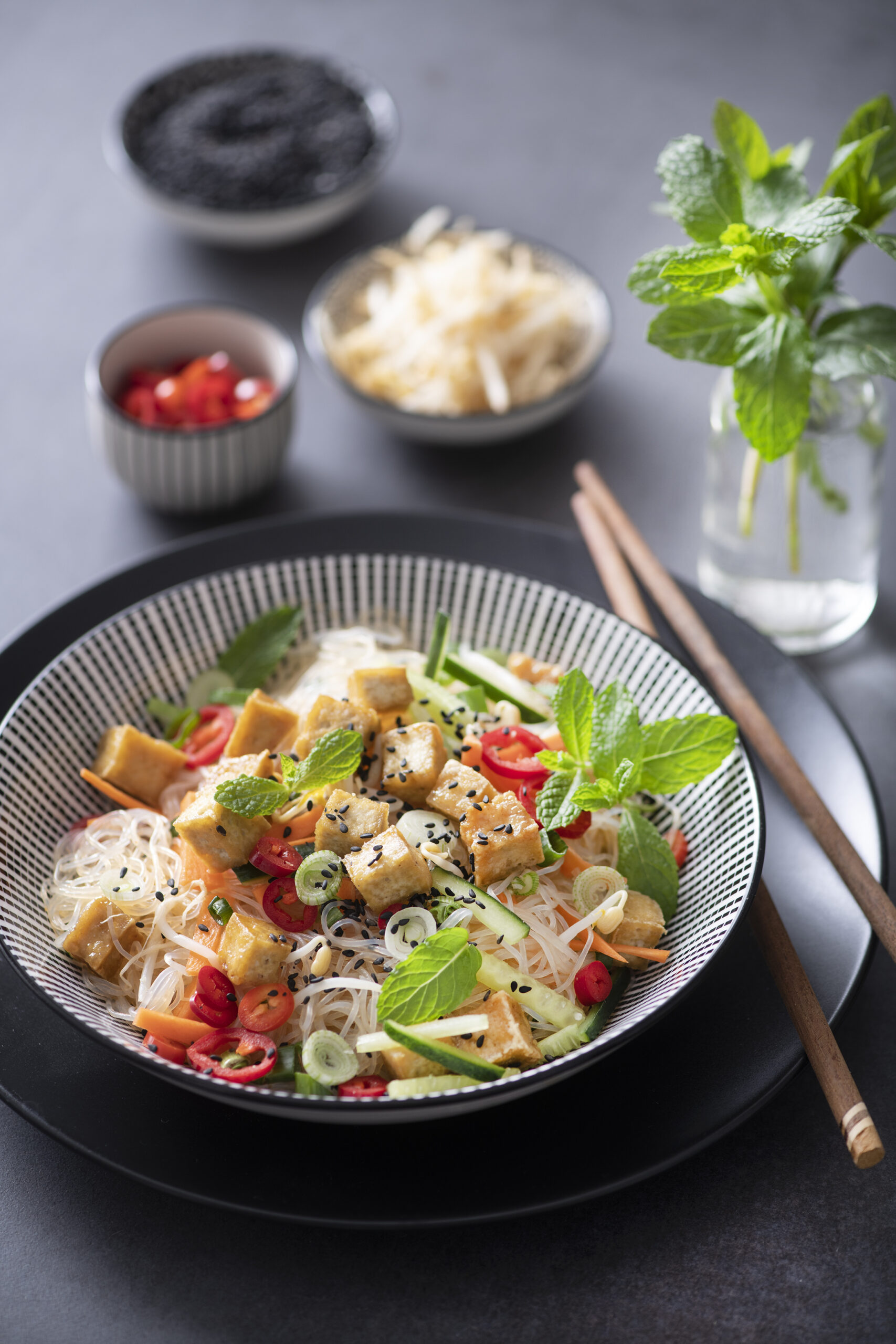 Glasnudel Salat