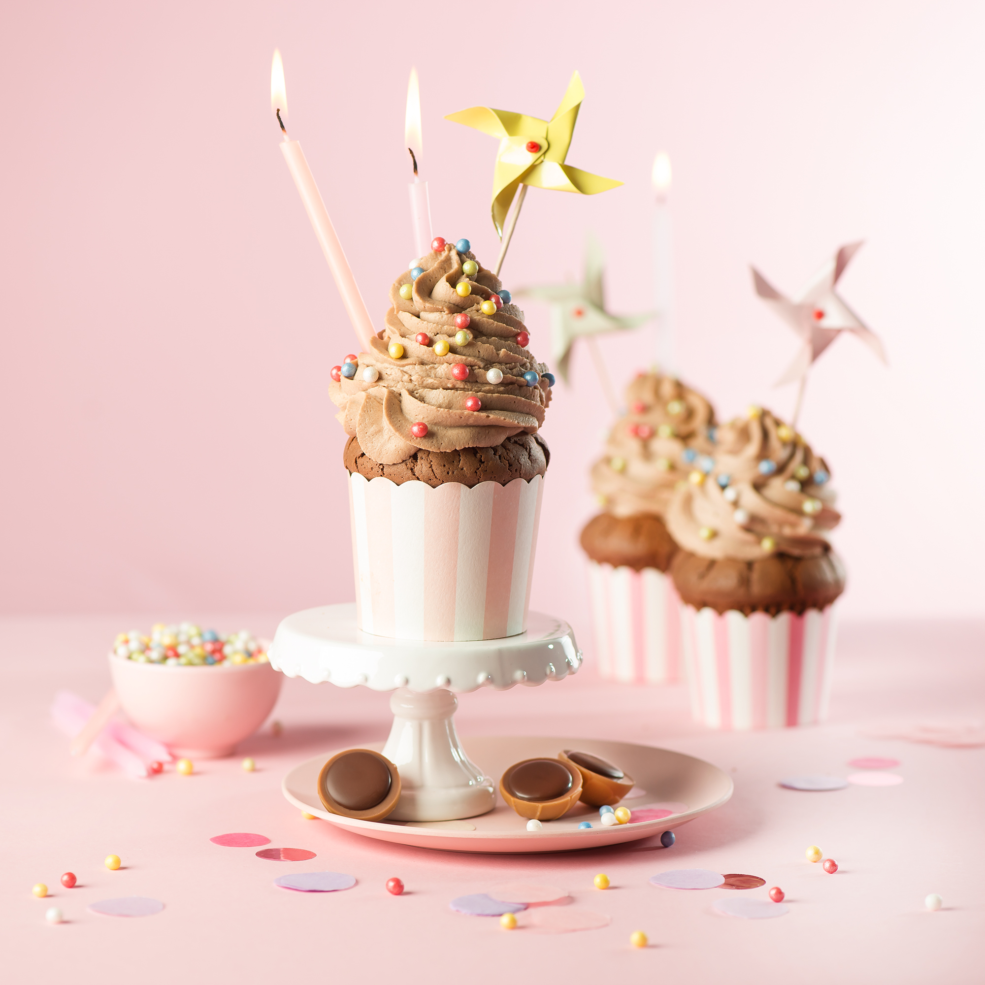 Toffifee Cupcakes