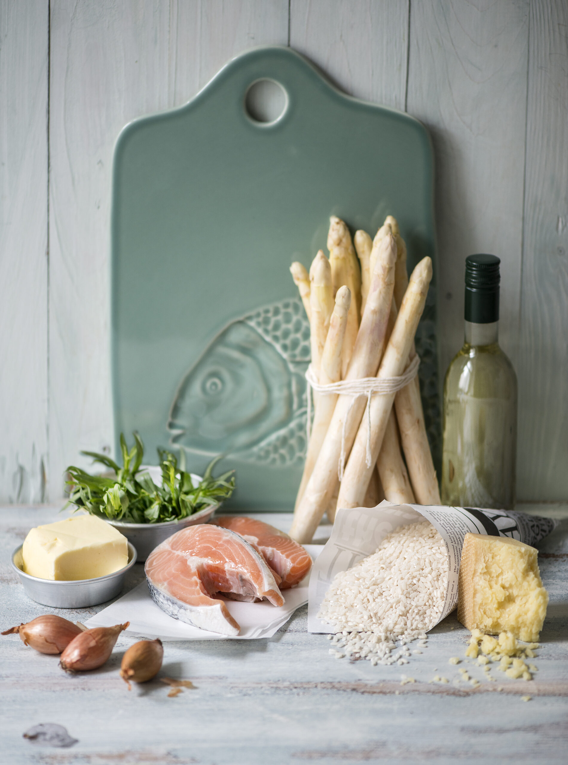Lachs Spargel Zutaten
